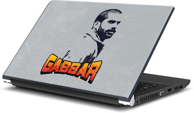 

ShopMantra Shikhar Dhawan Gabbar Vinyl Laptop Decal 15.6