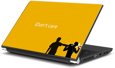 

ShopMantra iDon't Care Funny Vinyl Laptop Decal 15.6