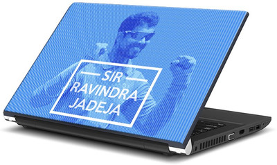 

ShopMantra Sir Ravindra Jadeja India Vinyl Laptop Decal 15.6