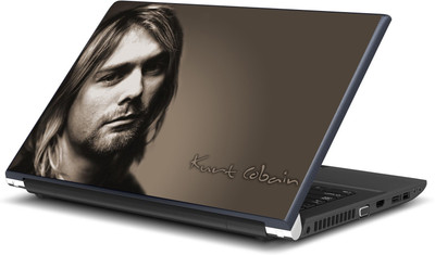 Artifa Kurt Cobain from Nirvana Band Vinyl Laptop Decal 15.6