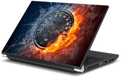 

Print Shapes Burning Speedometer Vinyl Laptop Decal 15.6