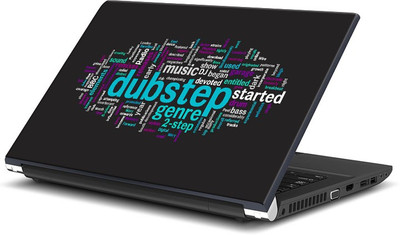 

Rangeele Inkers The Dubstep Word Cloud Vinyl Laptop Decal 15.6