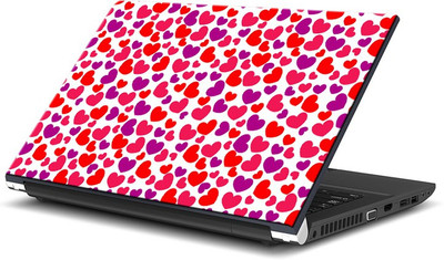 

ezyPRNT Colorful Heart Pattern (15 to 15.6 inch) Vinyl Laptop Decal 15