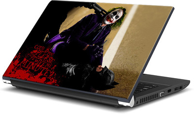 

ShopMantra dark knight give me a minute joker Vinyl Laptop Decal 15.6