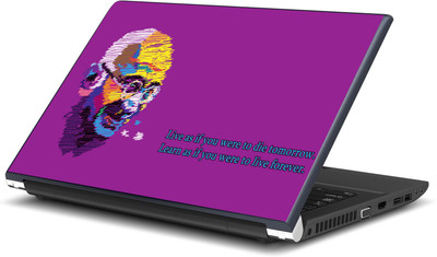 

Artifa Gandhi Quote Printed Vinyl Laptop Decal 15.6