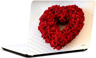 

Pics And You Heart Of Roses Vinyl Laptop Decal 15.6