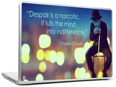 

Print Shapes Charlie chaplin Vinyl Laptop Decal 15.6