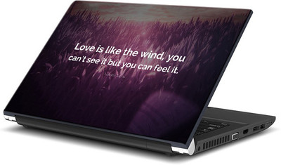 

ezyPRNT Love and Happiness Motivation Quote d (15 to 15.6 inch) Vinyl Laptop Decal 15