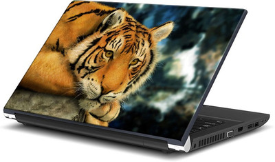 

ShopMantra Indian Tiger Sitting Vinyl Laptop Decal 15.6