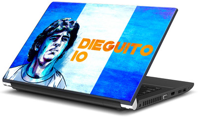

ShopMantra Diego Armanda Maradona Argentina Football Vinyl Laptop Decal 15.6