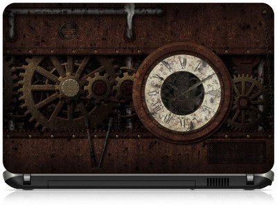

Box 18 Steampunk Abstract 2140 Vinyl Laptop Decal 15.6