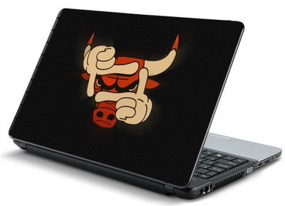 

Geek Chicago-Bulls Nba Logo HQ Laminated Vinyl Laptop Decal 15.6