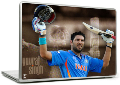 

Print Shapes Yuvraj Singh Thanks God Vinyl Laptop Decal 15.6