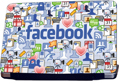 

ShopMantra Facebook Lover Vinyl Laptop Decal 15.6