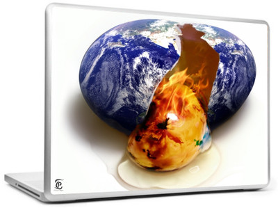 

Print Shapes Earth eag crashed Vinyl Laptop Decal 15.6