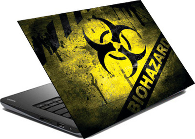 

hifex abstract biohazard vinyl Laptop Decal 15.6