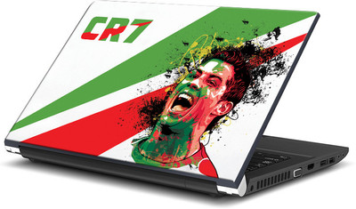 

ShopMantra Christano Ronaldo CR7 Portugal Football Vinyl Laptop Decal 15.6