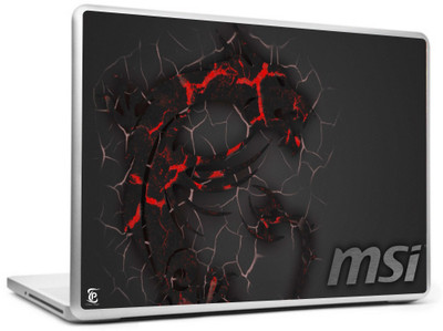 

Print Shapes Red msi dragon logo Vinyl Laptop Decal 15.6