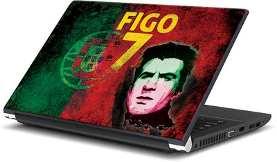 

ShopMantra Lus Figo Portugal Football Vinyl Laptop Decal 15.6