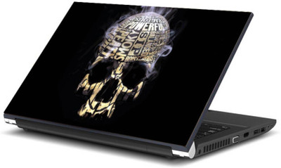 

Print Shapes Smoky skull Vinyl Laptop Decal 15.6
