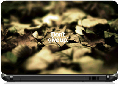 

Print Shapes Dont Give Up Vinyl Laptop Decal 15.6