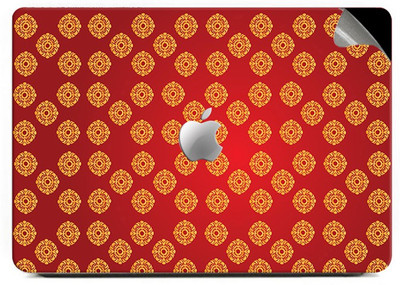 

Swagsutra Yellow red art Vinyl Laptop Decal 15