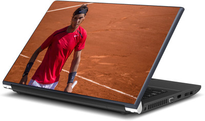 Artifa Rafael Nadal on Clay Court Vinyl Laptop Decal 15.6