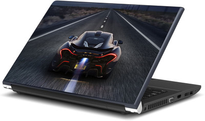 Artifa Black Mclaren Supercar Vinyl Laptop Decal 15.6