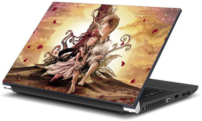 

Geek Anime Boy Girl Love Art Laminated Vinyl Laptop Decal 15.6