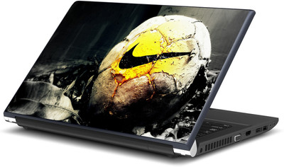 Artifa Football Nike Yellow Vinyl Laptop Decal 15.6