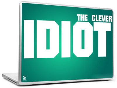 

Print Shapes The clever idiot Vinyl Laptop Decal 15.6