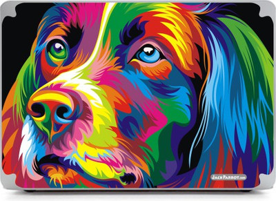 

Jack Parrot Dog Color Vinyl Laptop Decal 15.6