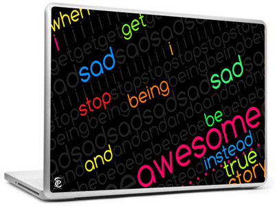

Print Shapes TYPOGYAPHy 1 Vinyl Laptop Decal 15.6