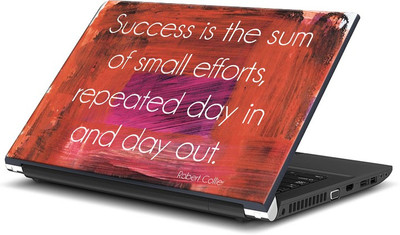 

ShopMantra Success is the sum of all efforts Quote Vinyl Laptop Decal 15.6