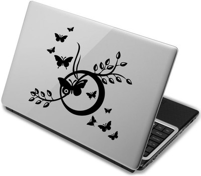 

Decor Kafe Buttefly Sticker Self Adhesive Vinyl Laptop Decal 15.6