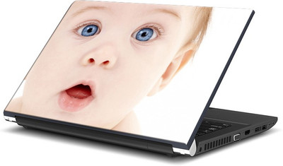 

ShopMantra Sweet Baby with Hazel Eyes Vinyl Laptop Decal 15.6