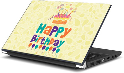 

ShopMantra Happy Birthday -SMFP00002262 Vinyl Laptop Decal 15.6