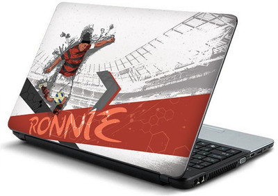 

ezyPRNT Ronaldinho Football Player LS00000417 Vinyl Laptop Decal 15.6