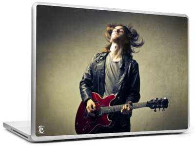

Print Shapes Men red guitar Vinyl Laptop Decal 15.6