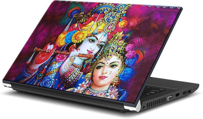 

ezyPRNT Beautiful Radha Krishna (15 to 15.6 inch) Vinyl Laptop Decal 15