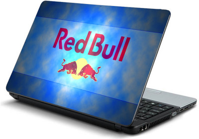 

Geek Red Bull Logo Vinyl Laptop Decal 15.6