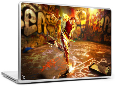 

Print Shapes Fire Dancer Vinyl Laptop Decal 15.6