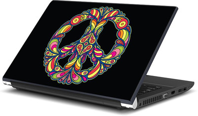 

ShopMantra Abstract Colorful Pattern Vinyl Laptop Decal 15.6