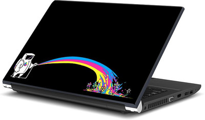 

ShopMantra CMYK Paint Character Vinyl Laptop Decal 15.6