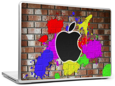 

Print Shapes Colourfull apple with paints Vinyl Laptop Decal 15.6