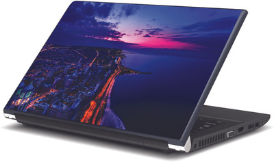 

Artifa City View in Evening Vinyl Laptop Decal 15.6