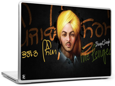 

Print Shapes Bhagat Singh Vinyl Laptop Decal 15.6