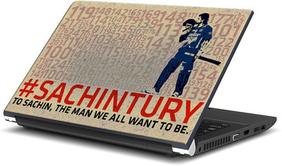 

ShopMantra Sachin tendulkar Sachintury Vinyl Laptop Decal 15.6