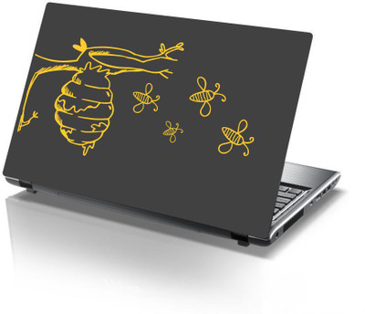 Decor Villa 21 Self Adhesive Vinyl Laptop Skin Compatible for 15.6 inch(Theme: Graffiti)