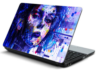 

Geek greece monochrome greek HQ Laminated Vinyl Laptop Decal 15.6